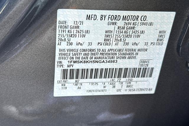 2022 Ford Explorer - $26,620