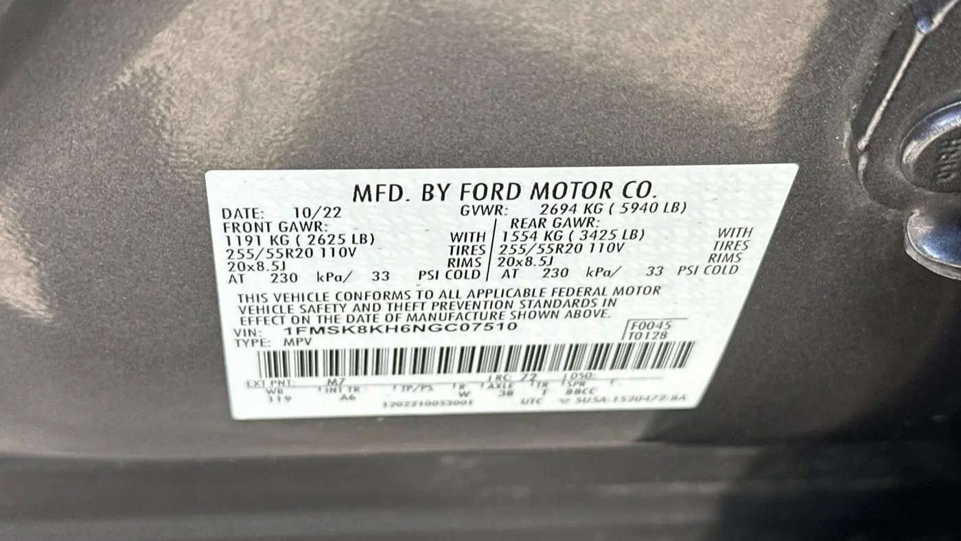 2022 Ford Explorer ST-Line