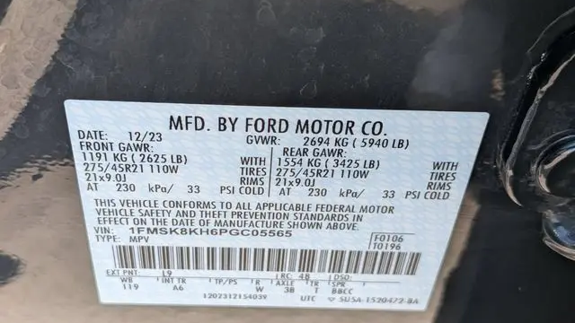 2023 Ford Explorer ST-Line
