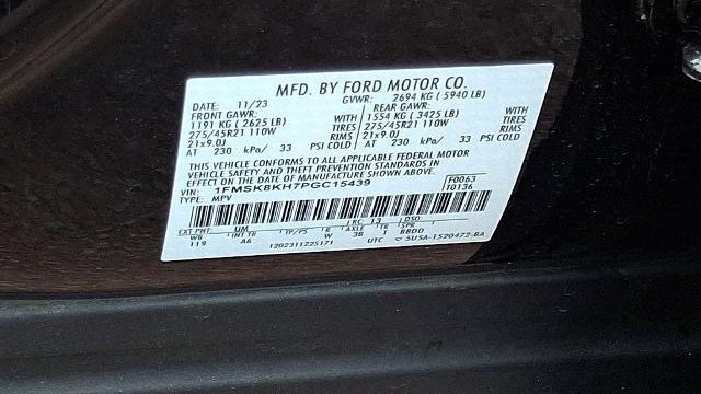2023 Ford Explorer ST-Line