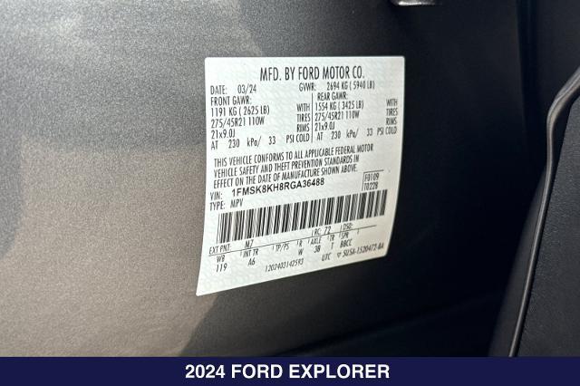 2024 Ford Explorer - $38,250