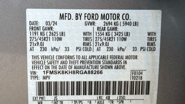 2024 Ford Explorer ST-Line