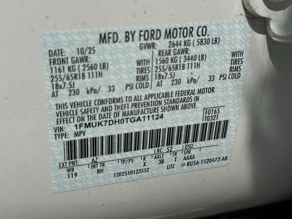 2026 Ford Explorer - $35,191