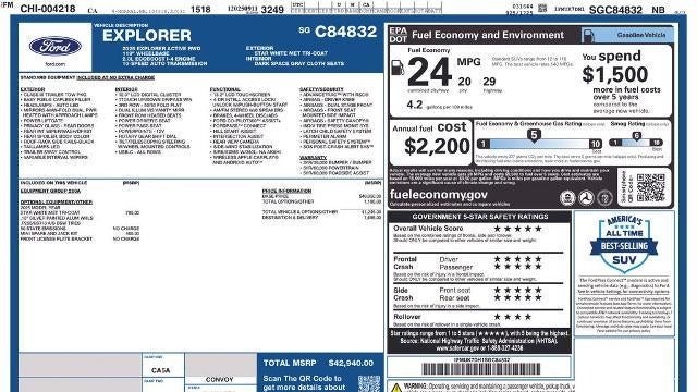 2025 Ford Explorer Active
