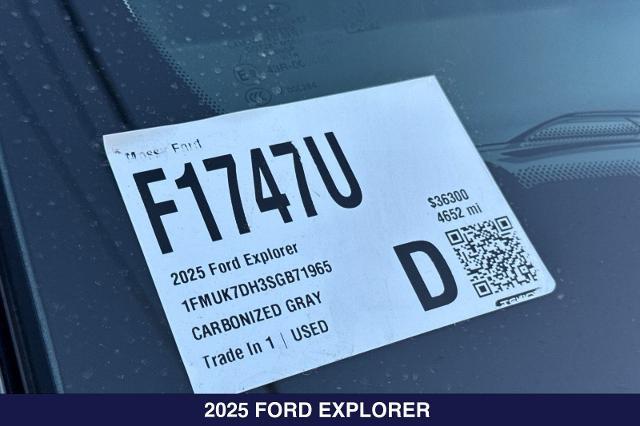 2025 Ford Explorer - $35,850