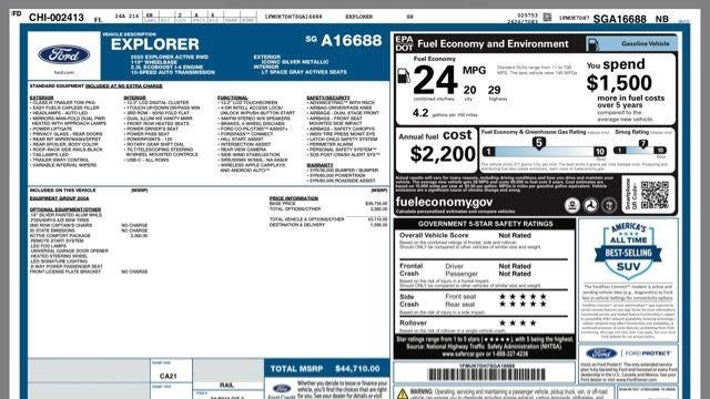 2025 Ford Explorer Active