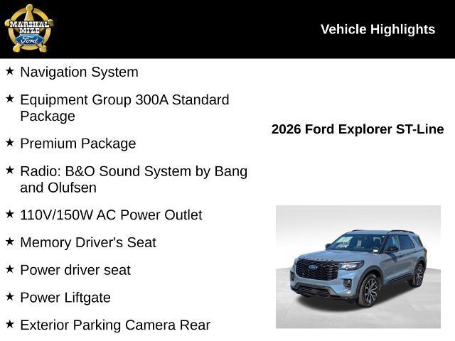 2026 Ford Explorer - $38,608