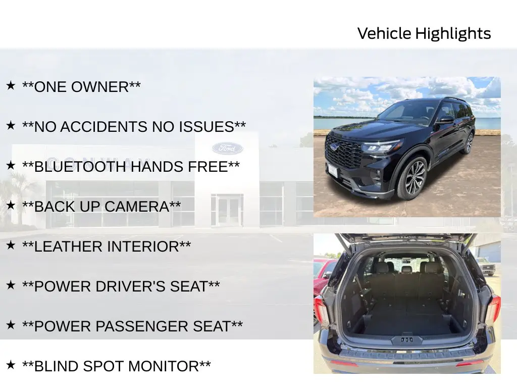 2025 Ford Explorer - $38,881