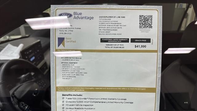 2025 Ford Explorer ST-Line