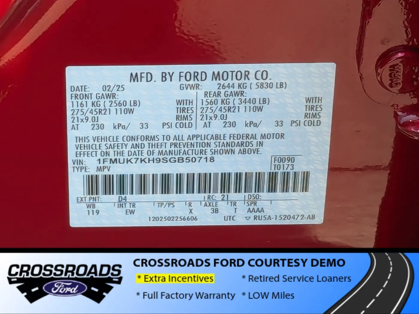 2025 Ford Explorer - $39,997