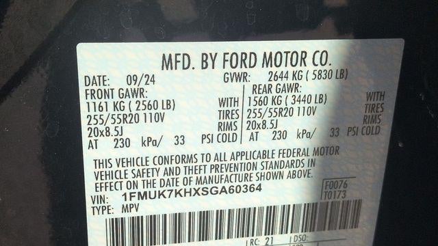 2025 Ford Explorer ST-Line