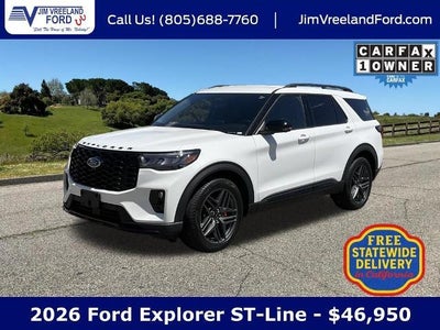 2026 Ford Explorer St-Line 4DR SUV