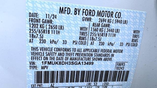 2025 Ford Explorer Active