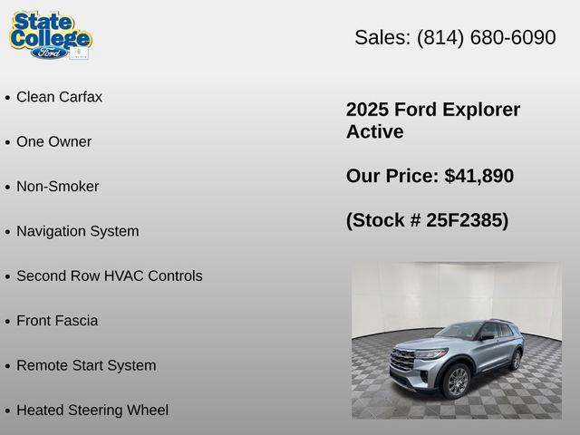 2025 Ford Explorer - $41,890
