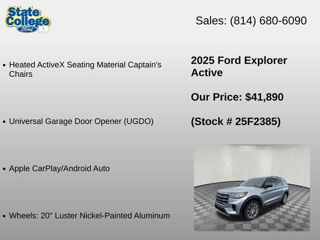 2025 Ford Explorer - $41,890
