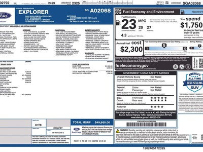 Photo of a 2025 Ford Explorer AWD Active 4DR SUV for sale