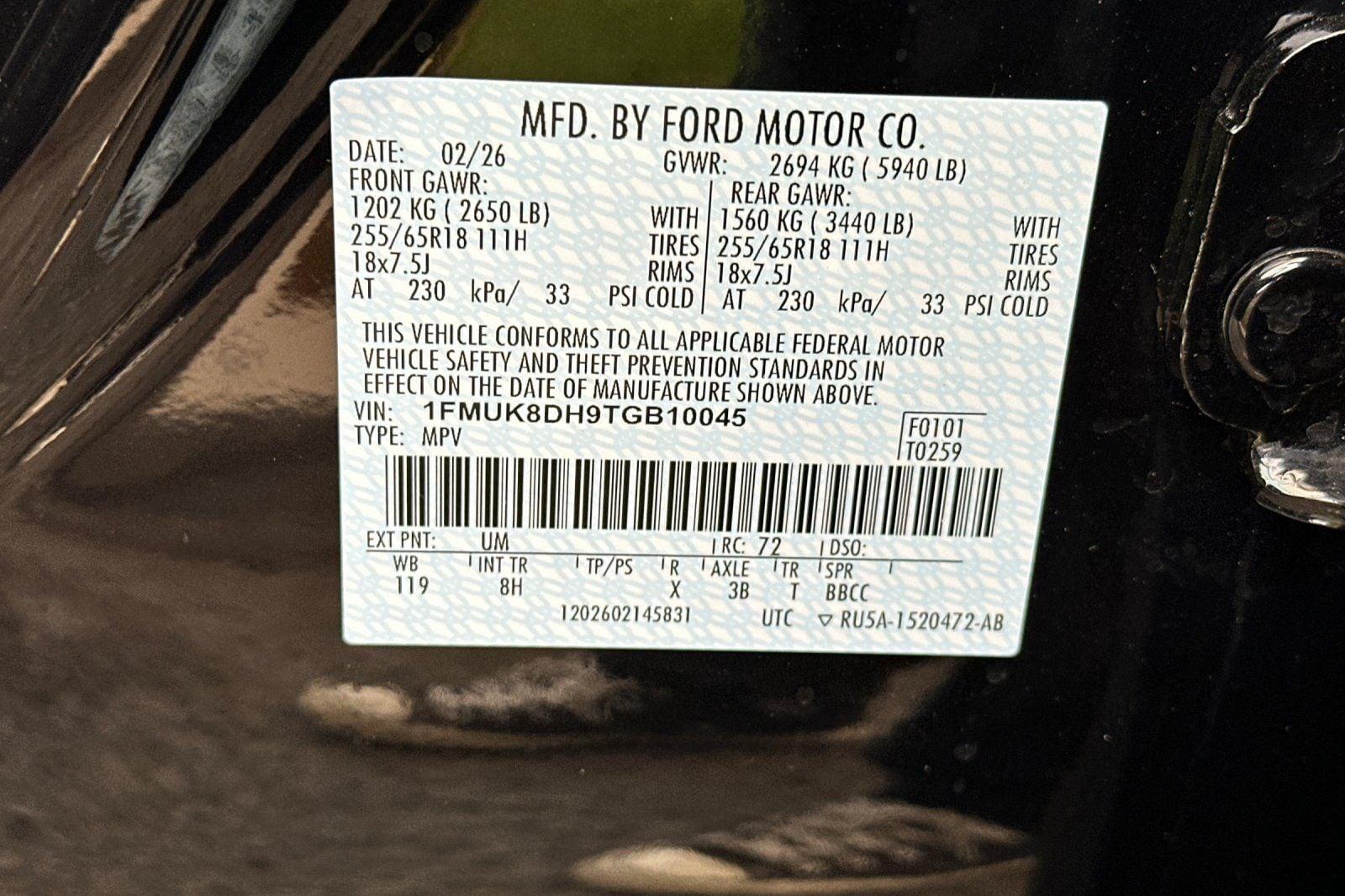 2026 Ford Explorer - $40,996