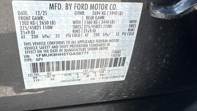 2026 Ford Explorer Platinum