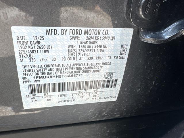 2026 Ford Explorer - $44,520