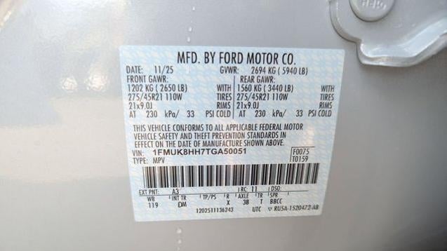 2026 Ford Explorer Platinum