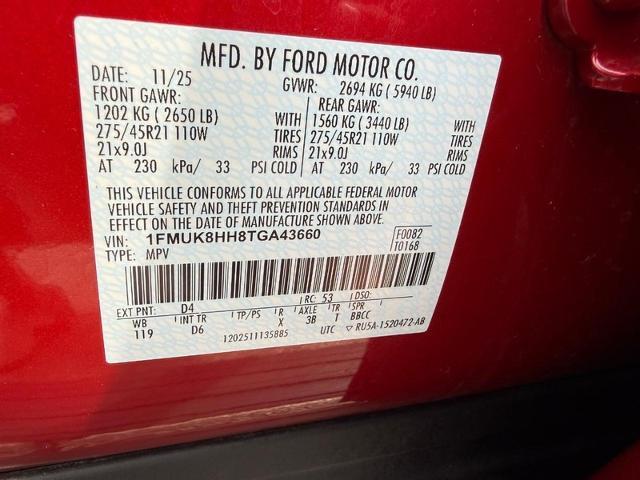 2026 Ford Explorer - $50,712