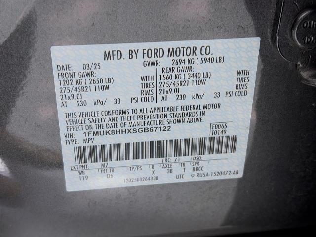 2025 Ford Explorer - $43,389