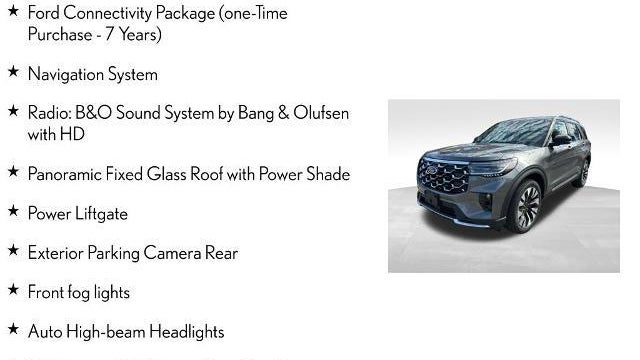2026 Ford Explorer Platinum