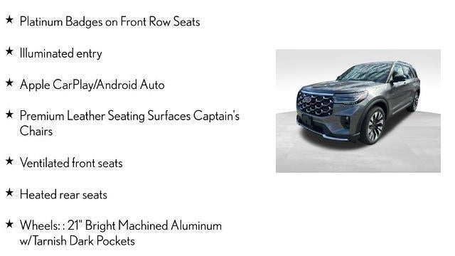 2026 Ford Explorer Platinum