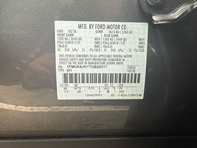 2026 Ford Explorer - $52,855