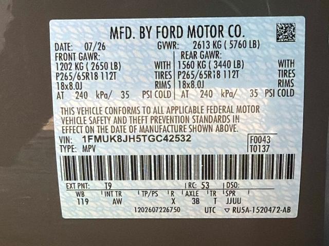 2026 Ford Explorer - $46,951