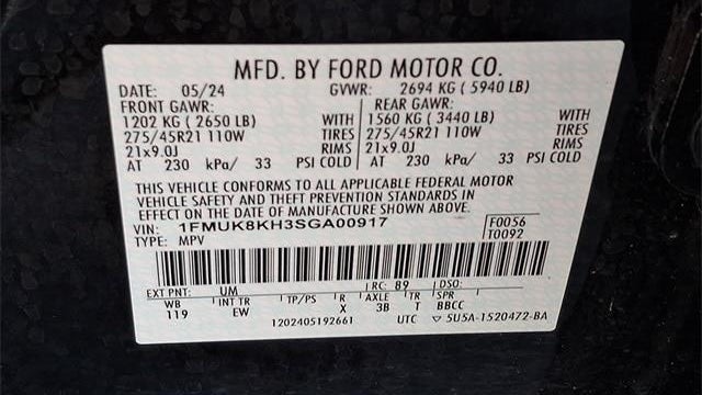 2025 Ford Explorer ST-Line