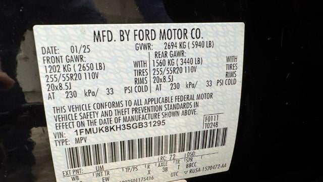 2025 Ford Explorer ST-Line