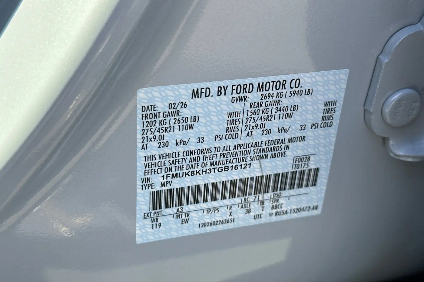 2026 Ford Explorer - $43,906