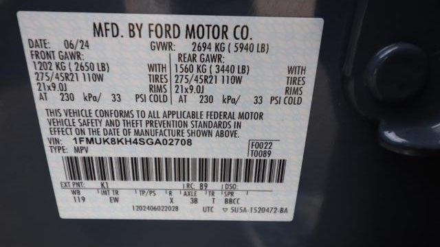 2025 Ford Explorer ST-Line