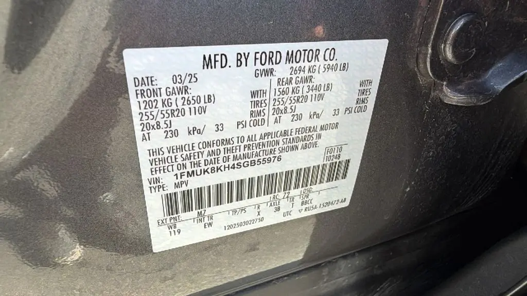 2025 Ford Explorer - $36,869