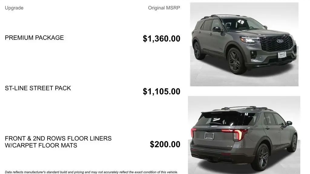 2025 Ford Explorer ST-Line