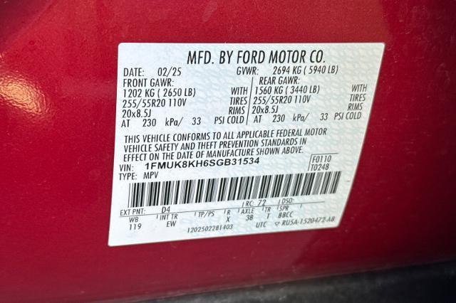 2025 Ford Explorer - $31,742