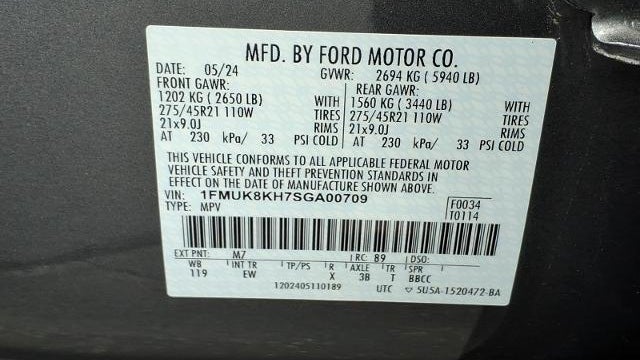 2025 Ford Explorer ST-Line