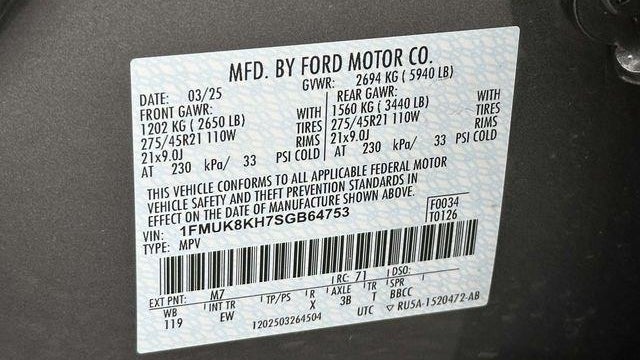 2025 Ford Explorer ST-Line
