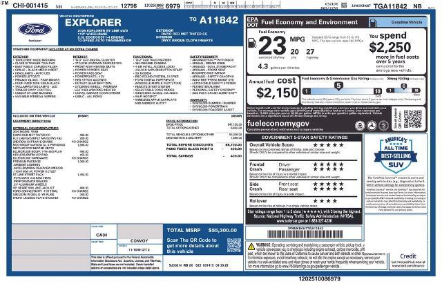 2026 Ford Explorer - $47,495