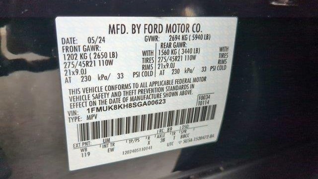 2025 Ford Explorer ST-Line