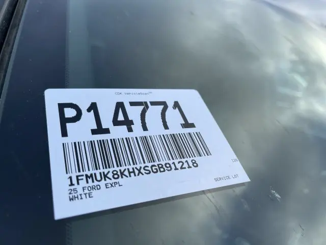 2025 Ford Explorer - $39,500
