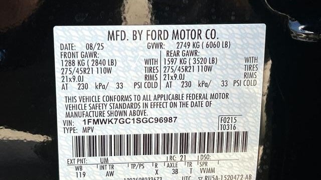 2025 Ford Explorer ST
