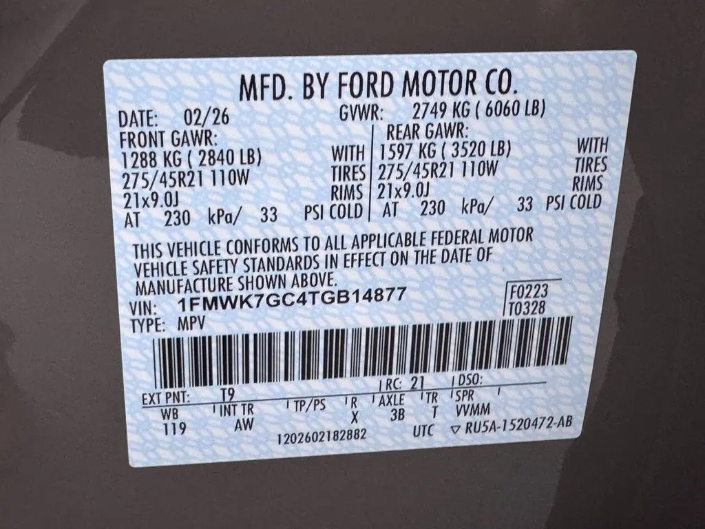 2026 Ford Explorer - $52,675