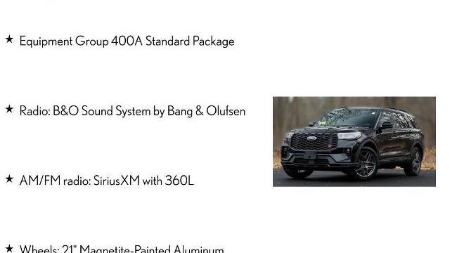 2025 Ford Explorer ST