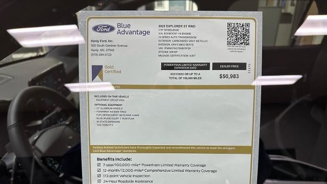 2025 Ford Explorer ST