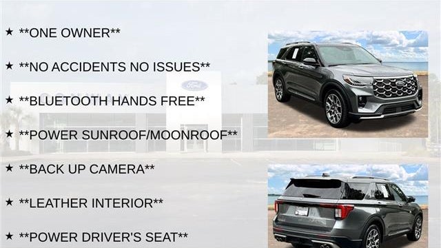 2025 Ford Explorer Platinum