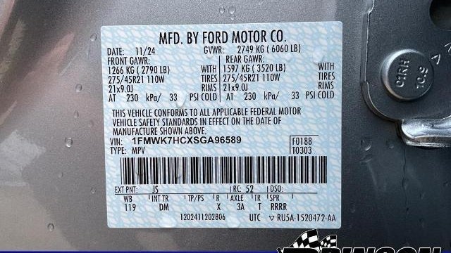 2025 Ford Explorer Platinum
