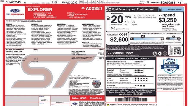 2025 Ford Explorer ST