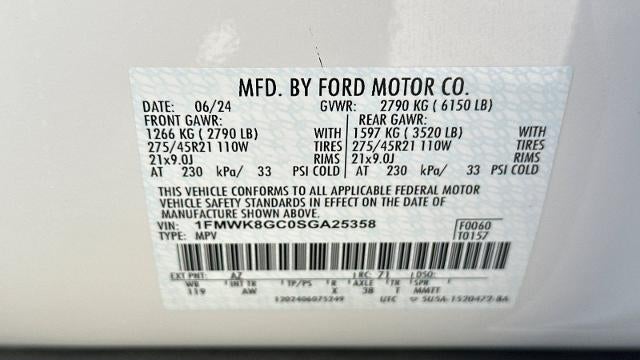 2025 Ford Explorer ST